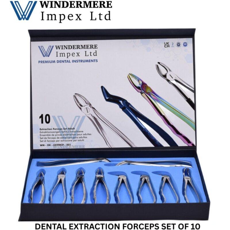 Extraction Forceps Adult Set