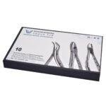 Extraction Forceps Anatomical Handle Set of 10