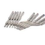 Osteotomes Convex 1321 Set of 10 in Stainless Steel Cassette