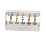 Dental Implant Bone Expander Kit 5 Pcs Screws & Wrench 4.0mm Surgical Tools