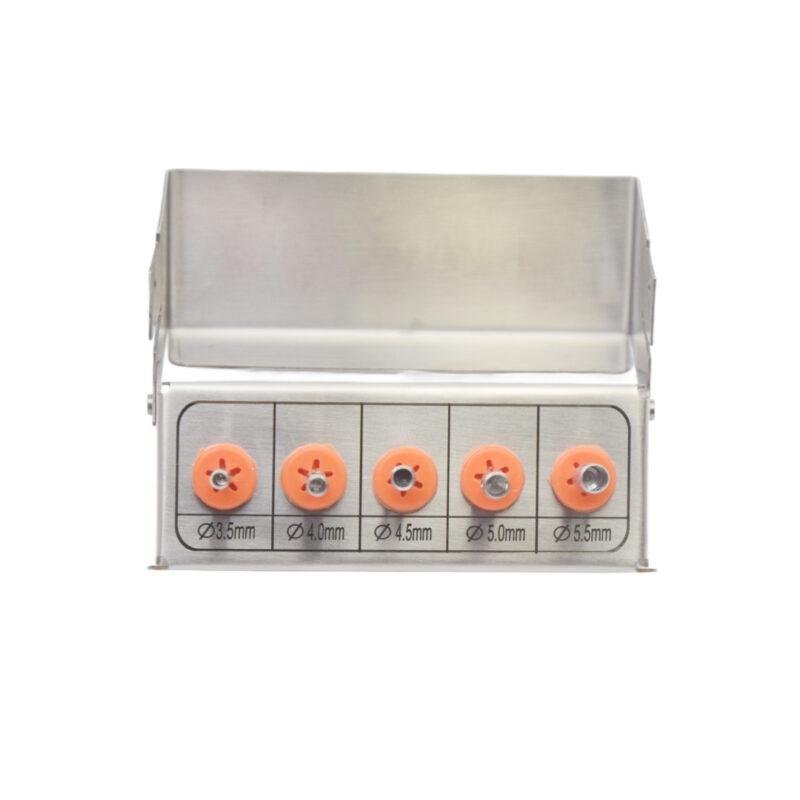 Dental Implant Tissue Punch Kit + Bur holder External Irrigation