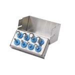 Dental Implant Trephine Drills Kit 8pcs Set Polished Surgical Surgery