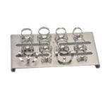 Rubber Dam Instrument Set in Stainless Steel Cassette