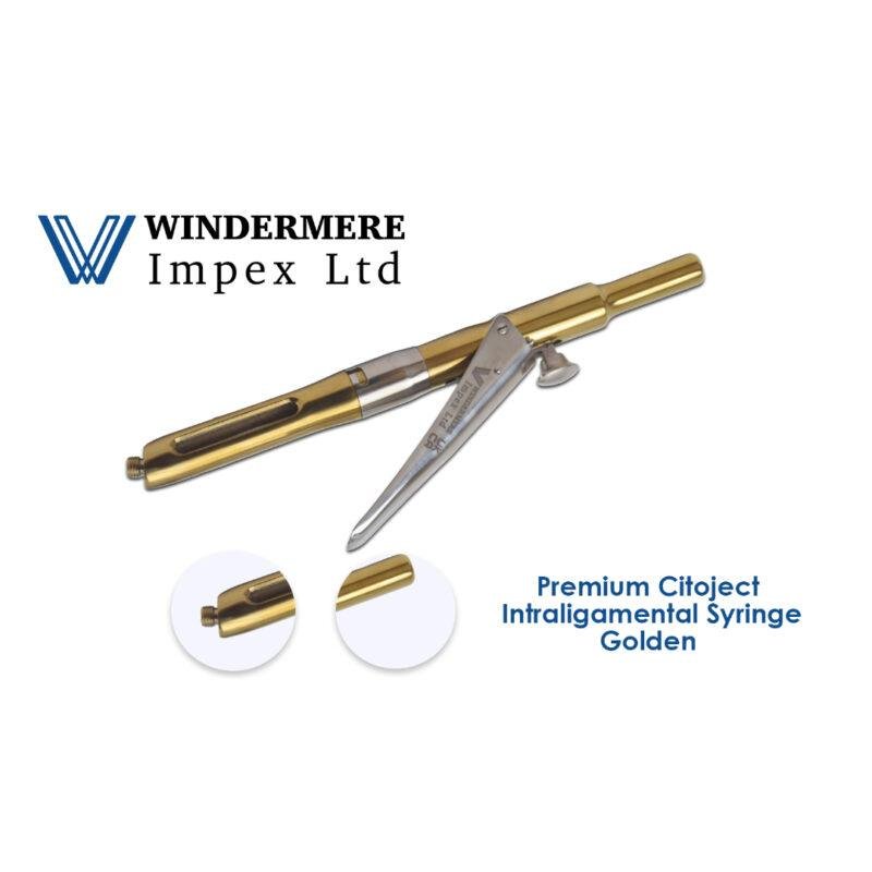 Premium Citoject Intraligamental Syringe GOLD