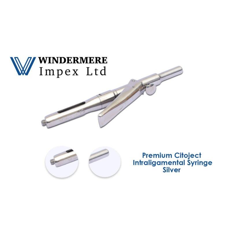 Premium Citoject Intraligamental Syringe SILVER