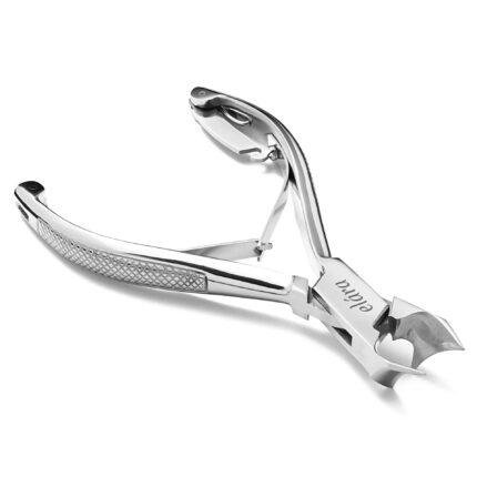 Podiatrist Super Sharp Nail Clippers for thick or Ingrown Hard Toenails Fingernail Stainless Steel Mirror Finish German Stainless Steel