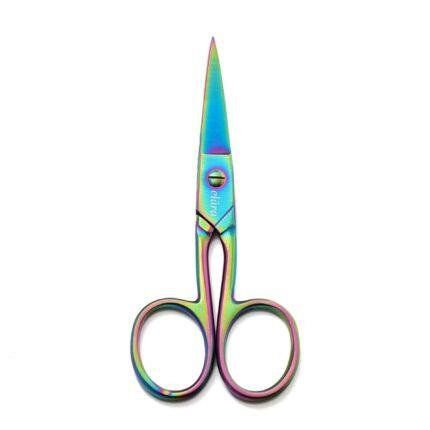 Classic Nail Scissors with Rainbow Plasma Coating