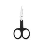 Professional Nail Scissors Curved with Black Powder Coated Handles